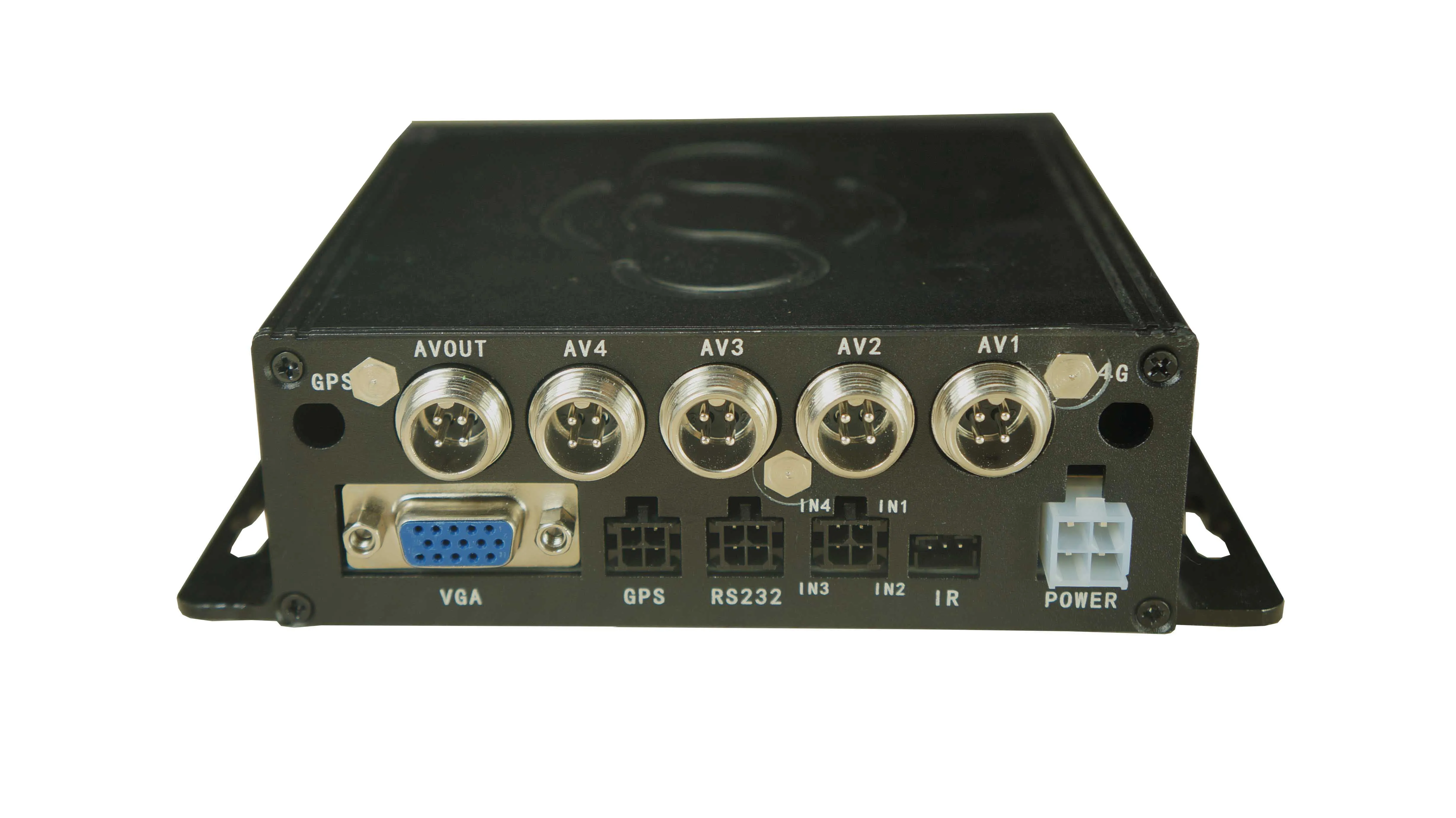 US $84.39 RussianEnglish Mdvr Mini Block 4 Channel Sd Car Dvr Recorder Auto