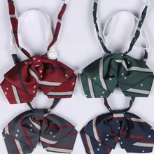 100 шт японский JK галстук для костюма жаккард звезда двойной вышитый галстук Милый Baitie воротники