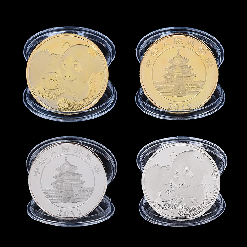 2019 China Panda Commemorative Coin Souvenir Coin Art Collection Tourism Gift 1PC