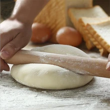 Не прилипает Натуральный Деревянный Скалка со шкалой кухня приготовления выпечки инструменты помадка торт украшение тесто ролик