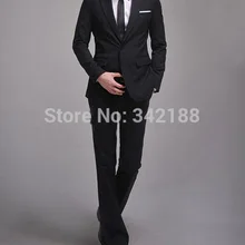 Лучшие продажи / горячая распродажа мужские костюмы куртка+ брюки тонкий корея свадебные платья невесты костюмы / мужские костюмы