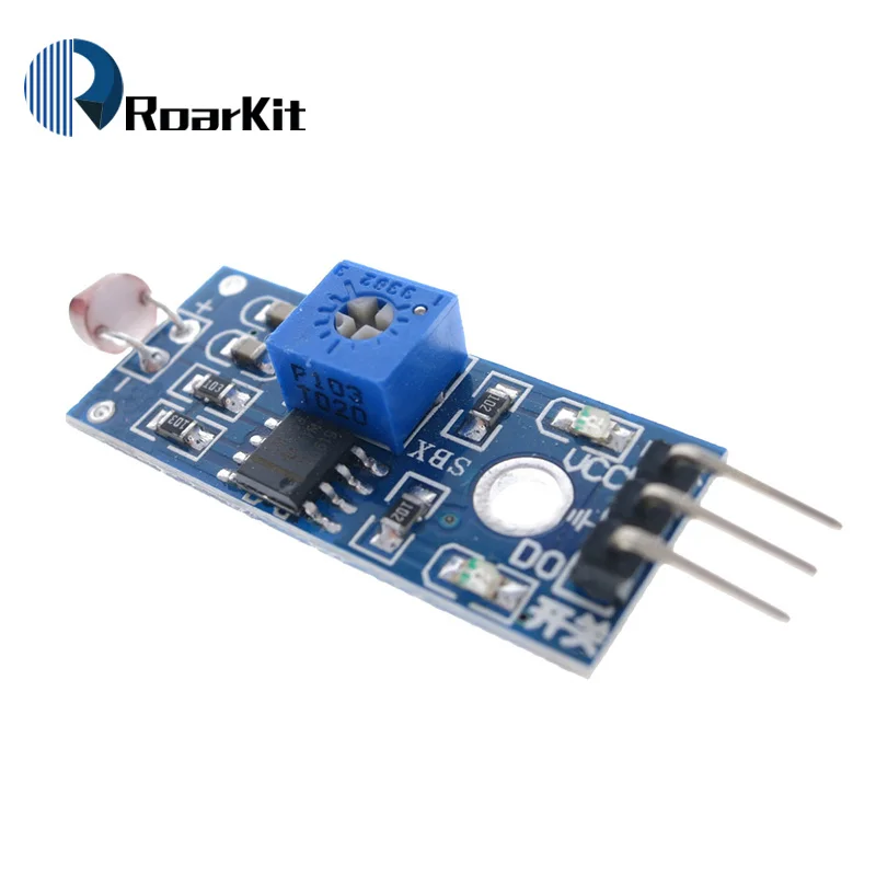 Световой модуль датчика arduino световой обнаруживает светочувствительный