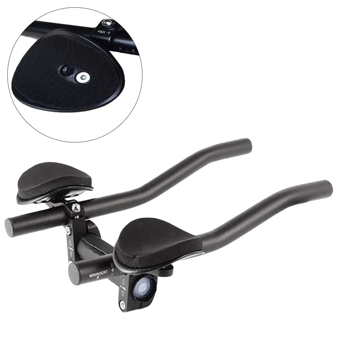 buy Hot Road Bike Mountain Bike Aluminum Alloy Cycling Triathlon Handlebar Cycling Race Bicycle Separated MTB Arm Rest Handlebar