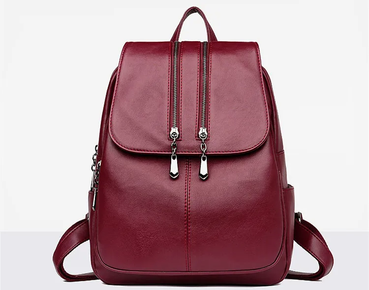 Новинка, брендовый рюкзак для ноутбука, женский кожаный роскошный рюкзак, женский модный рюкзак, ранец, школьная сумка из искусственной кожи