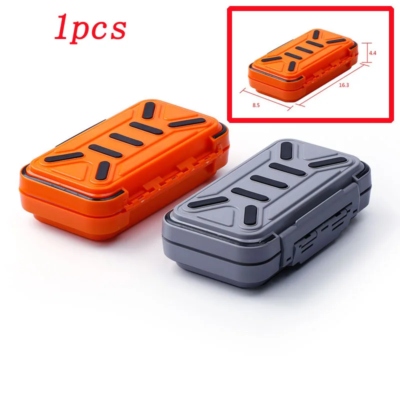 

Plastic Fishing Tackle Boxes Double Layer Waterproof Lure Box Fly M2/M3 Screw Case for FPV RC Drone