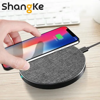 

Qi Wireless Charger For iPhone 7.5W X XS Max XR 8 Plus 5V/1A Fast Wireless Charging For Samsung 10W S8 S9 plus Note 9 8 Charger