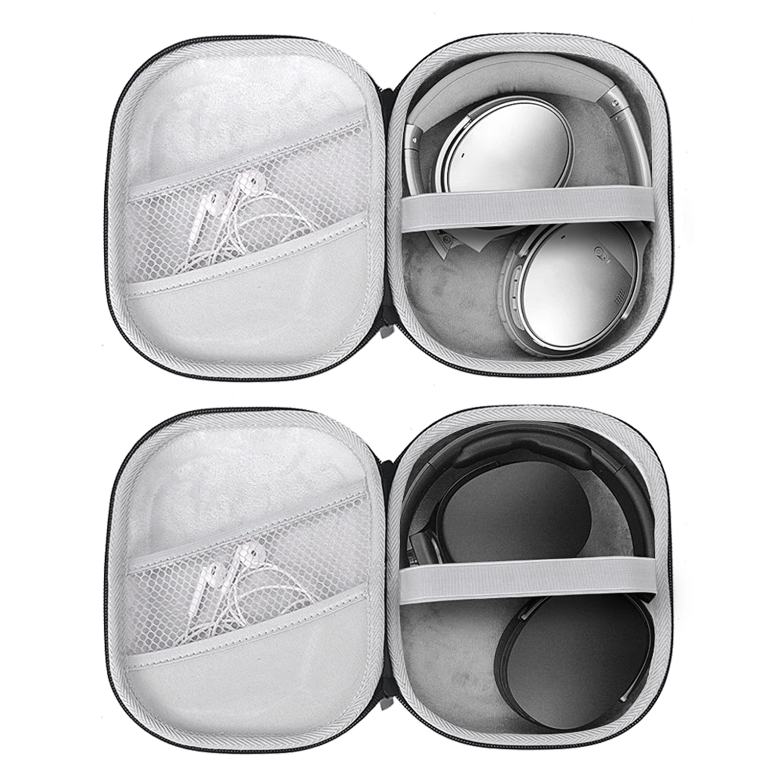 Travel Bag EVA Hard Case for SONY XB400 XB600 XB610 ZX600 V55 Headphone Storage Case Protective Shell Cover