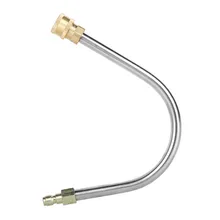 1 шт. высокое давление очиститель желоба стержень 5000PSI u-образный изогнутый стержень палочка 1/4 ''Быстрый Высокий Водяной насос Прямая поставка 19Y24