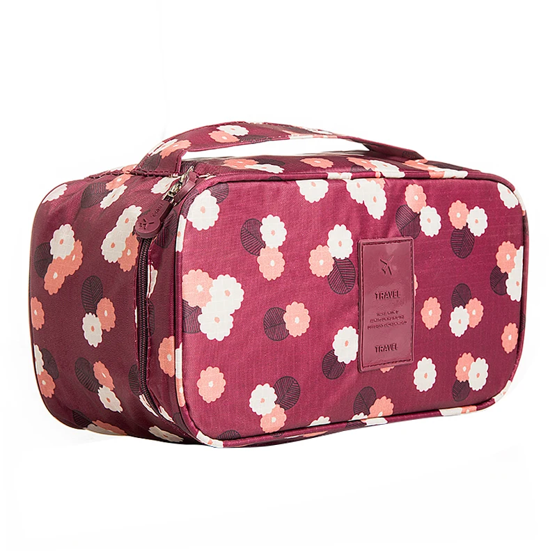 سفر المرأة الصدرية تخزين أكياس سيدة التجميل ماكياج القماش الملابس الداخلية منظمة نهاية الأسبوع بين عشية وضحاها الاكسسوارات الملابس الداخلي...