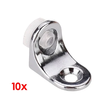 

SOSW-10pcs Glass Shelf Right Angle Fixing Clip Bracket with Suction Cup