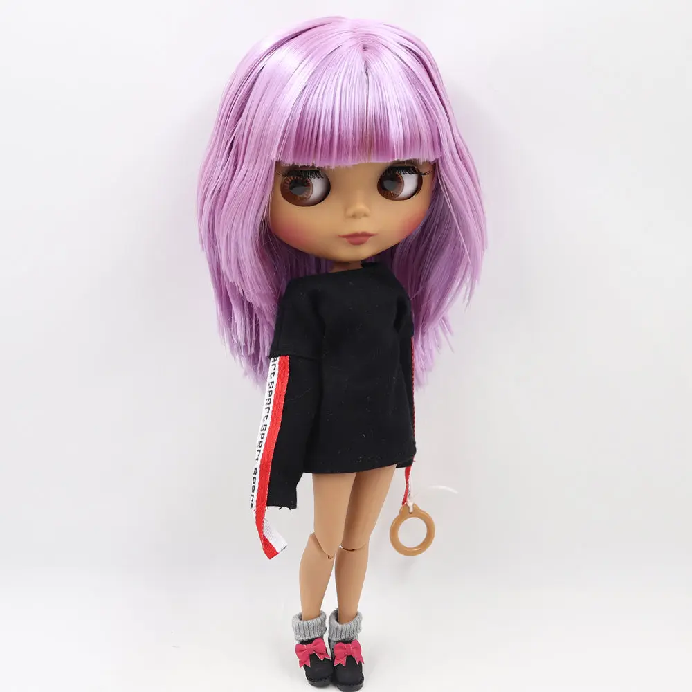 purple hair doll