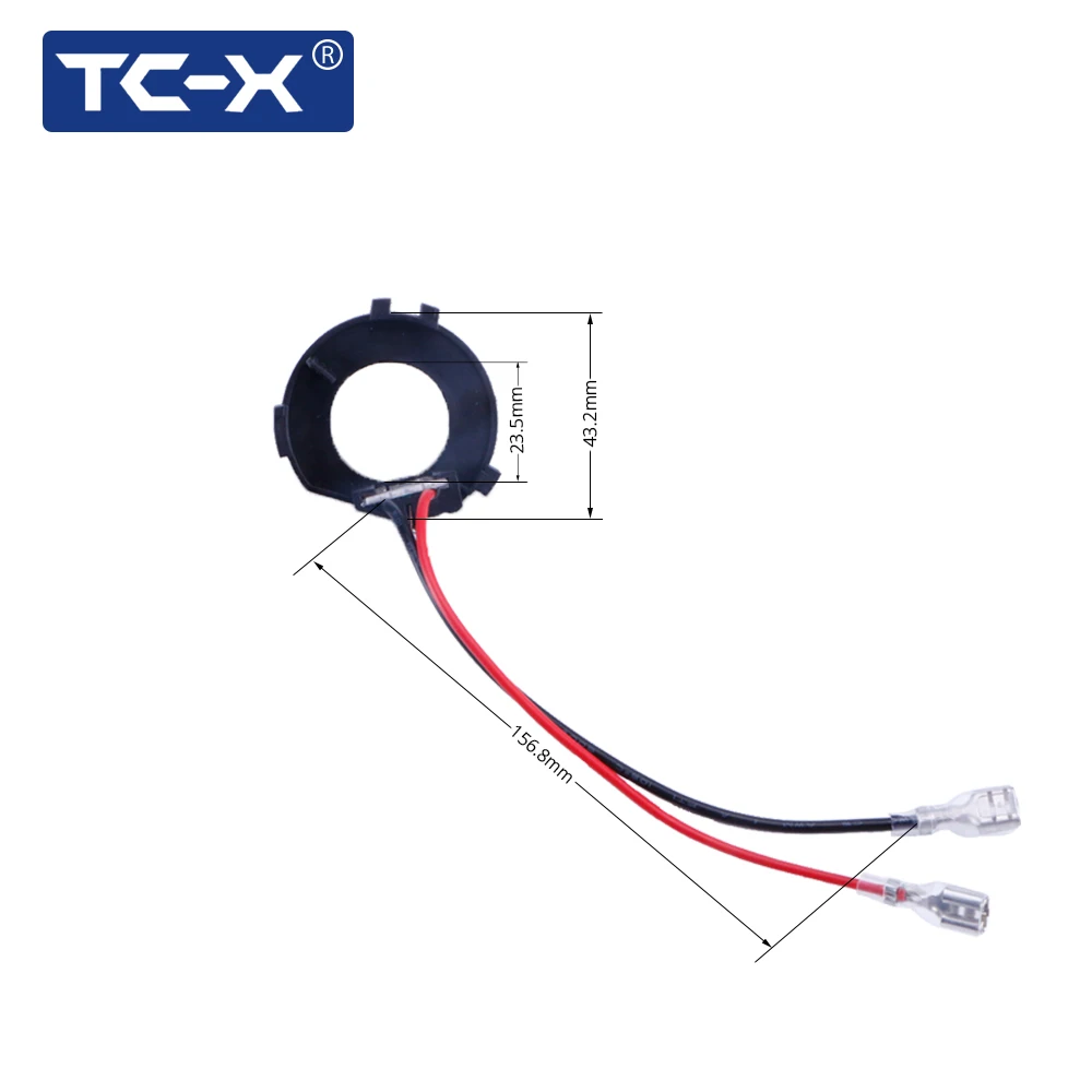 TC-X H7 LED Holder Adapter base For Golf 7 Car model 2 Pieces a lot H7 LED Headlight Bulbs Adapter Base Holder