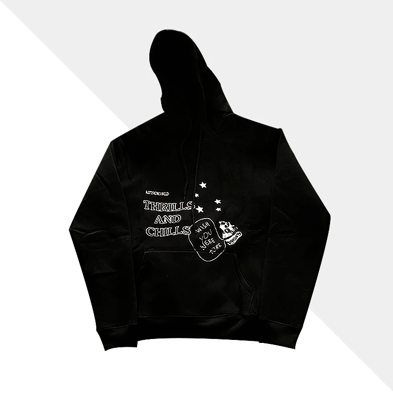 

Cotton 100% 1:1 ASTROWORLD SCATTERDE HOODIE TRAVIS SCOTT HOODIES SWEATSHIRTS MEN WOMEN