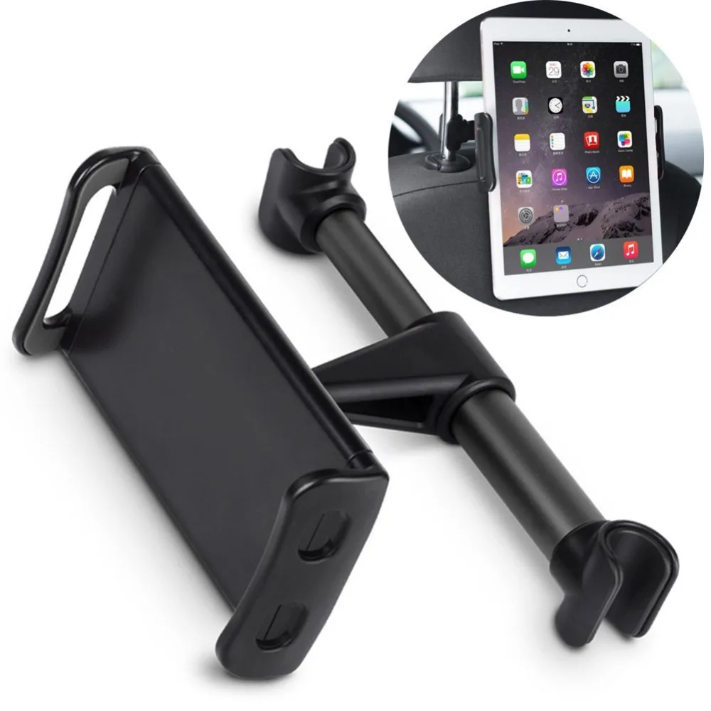 

Car Holder Stand for Mobile Auto Seat Headrest Bracket Support Accessories Tablet Stand Holder 360 Rotation Car Headrest Mount