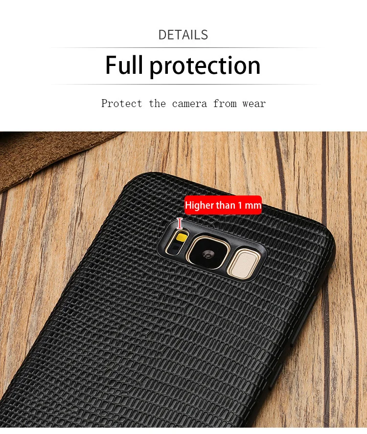Чехол для телефона для samsung Galaxy Note 8 9 A8 A7 A5 A3 J3 J5 J7 S6 S7 край S8 S9 плюс s10e задняя крышка с текстурой кожи ящерицы