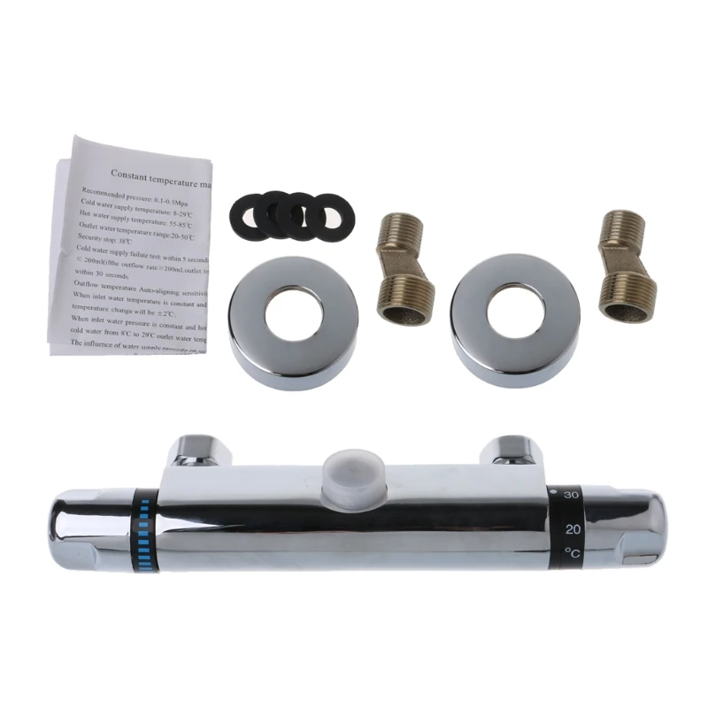 

Thermostatic Show Faucet Thermostatic Mixing Valve Bathroom Faucet-Exit up