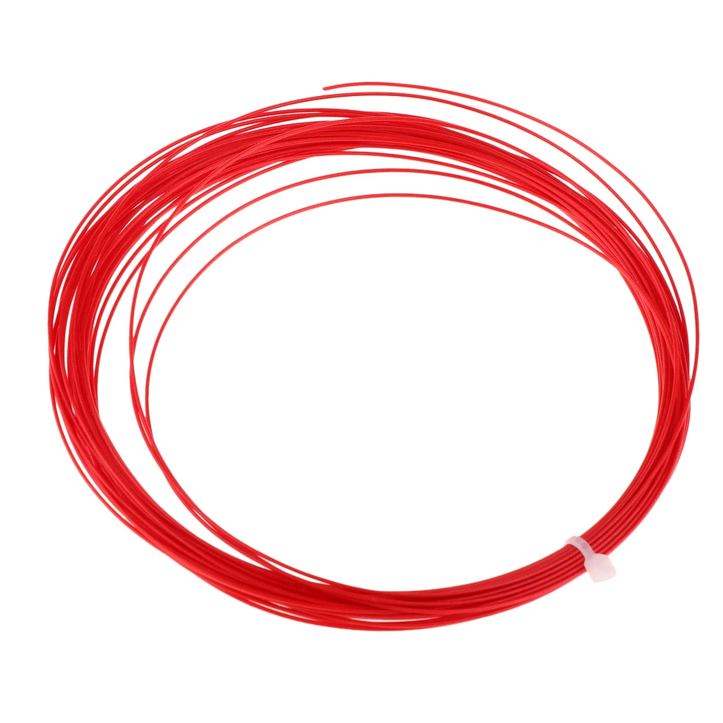 Premium Tennis Racquet Badminton Racket String Reel Wire 10 Meter DIY Tools -6 Color Available Badminton Racket String