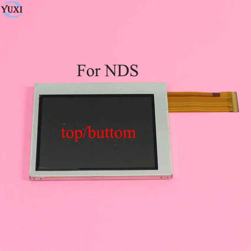 

YuXi Top Bottom Upper Lower LCD Screen Display for Nintendo DS for NDS Replacement Parts