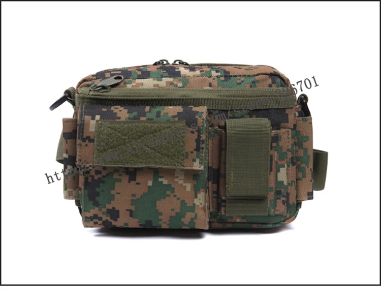 Тактильная сумка спортивная tassen Militaire Tail Pack Schouder Molle Camping Klimmen Wandelen Pouch Met Zes Kleur наружные аксессуары - Цвет: Jungle Digital