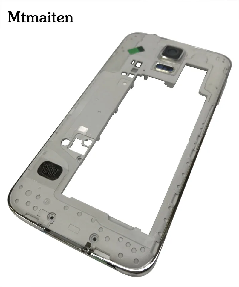 Mtmaiten 50pcs/lot DHL LCD Middle Plate Housing Frame Bezel Camera Cover For Samsung Galaxy S5 G900F G900M G900H G900V |