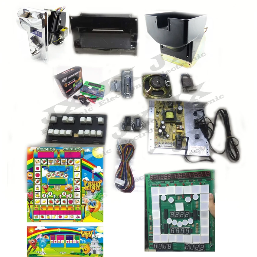 

Mario kit Game PCB/Casino/Slot Game Board for Arcade Game Machine with power supply hopper coin selector as the picture show