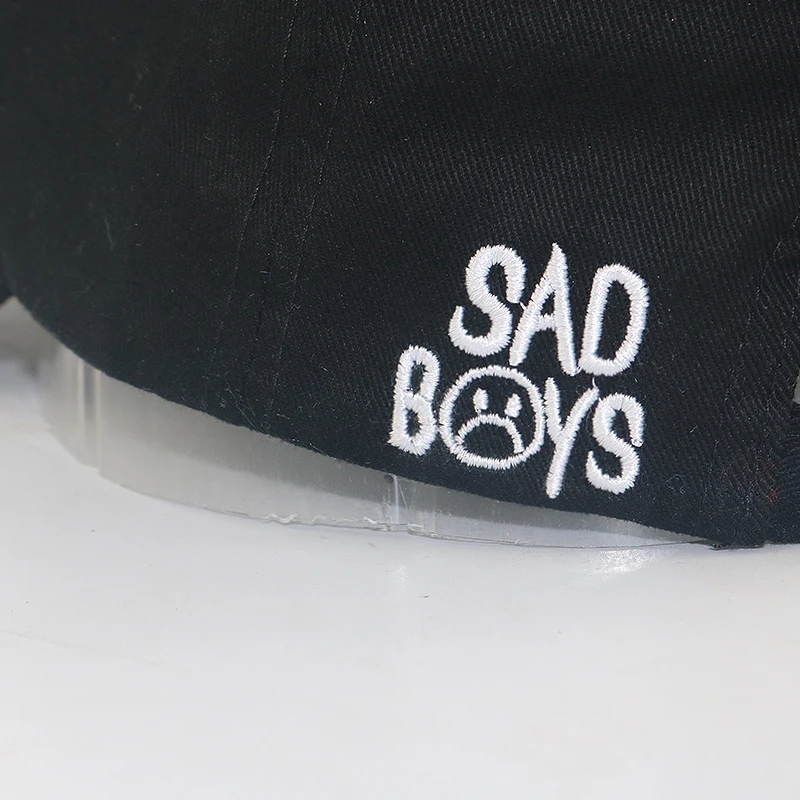 Sad Boys dad hat Adjustable cotton Harajuku Skateboard Hats crying face