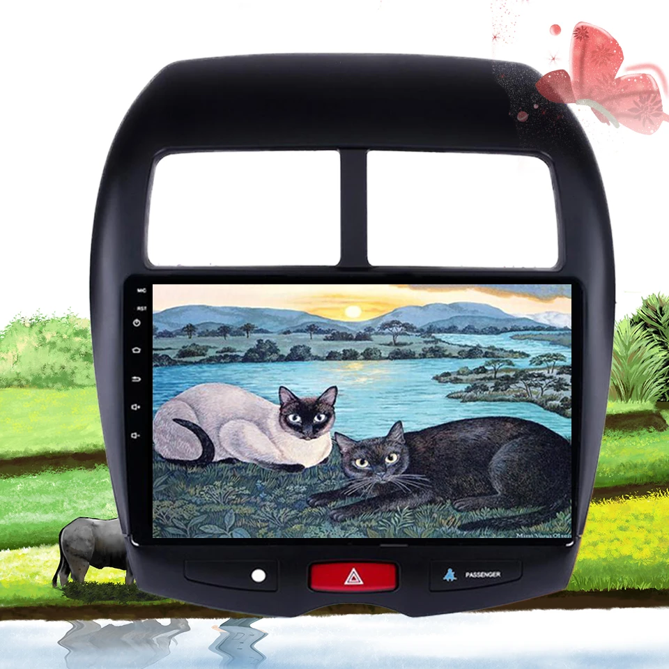 

IPS Octa core Android car dvd for Mitsubishi ASX 2010-2018 2019 with gps navigation radio video car stereo multimedia player