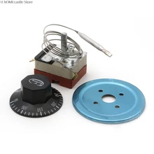 50-30 C циферблат термостат для контроля температуры Переключатель для электрической печи AC 220V 16A дропшиппинг