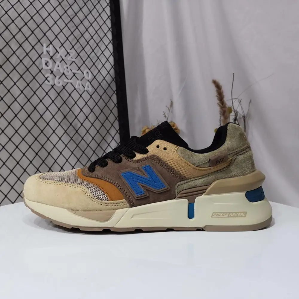 New Balance 997s Kith X Соединенные стрелы и Аутентичные мужские/wo мужские кроссовки, дышащая спортивная обувь, кроссовки, европейские размеры 36-44 - Цвет: 4