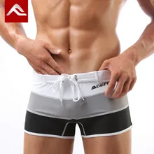 Мужские плавки для плавания, Шорты для плавания, Мужская одежда для плавания, пляжная одежда для серфинга, сексуальный гей купальный костюм, боксеры, трусы zwembroek sunga