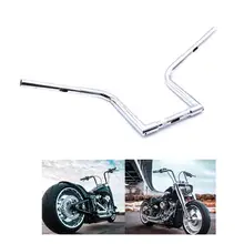 Мотоцикл подкрученные вверх длинные Ретро Усы модифицированный руль руль для Harley Универсальный руль супер высокий руль 25 мм руль