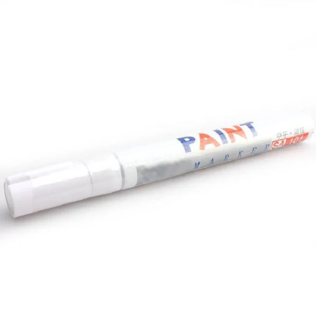 

SOSW-Permanent Paint Dry Wipe Pen Medium Tip Pens OIL Based Fast Drying Marker Pen