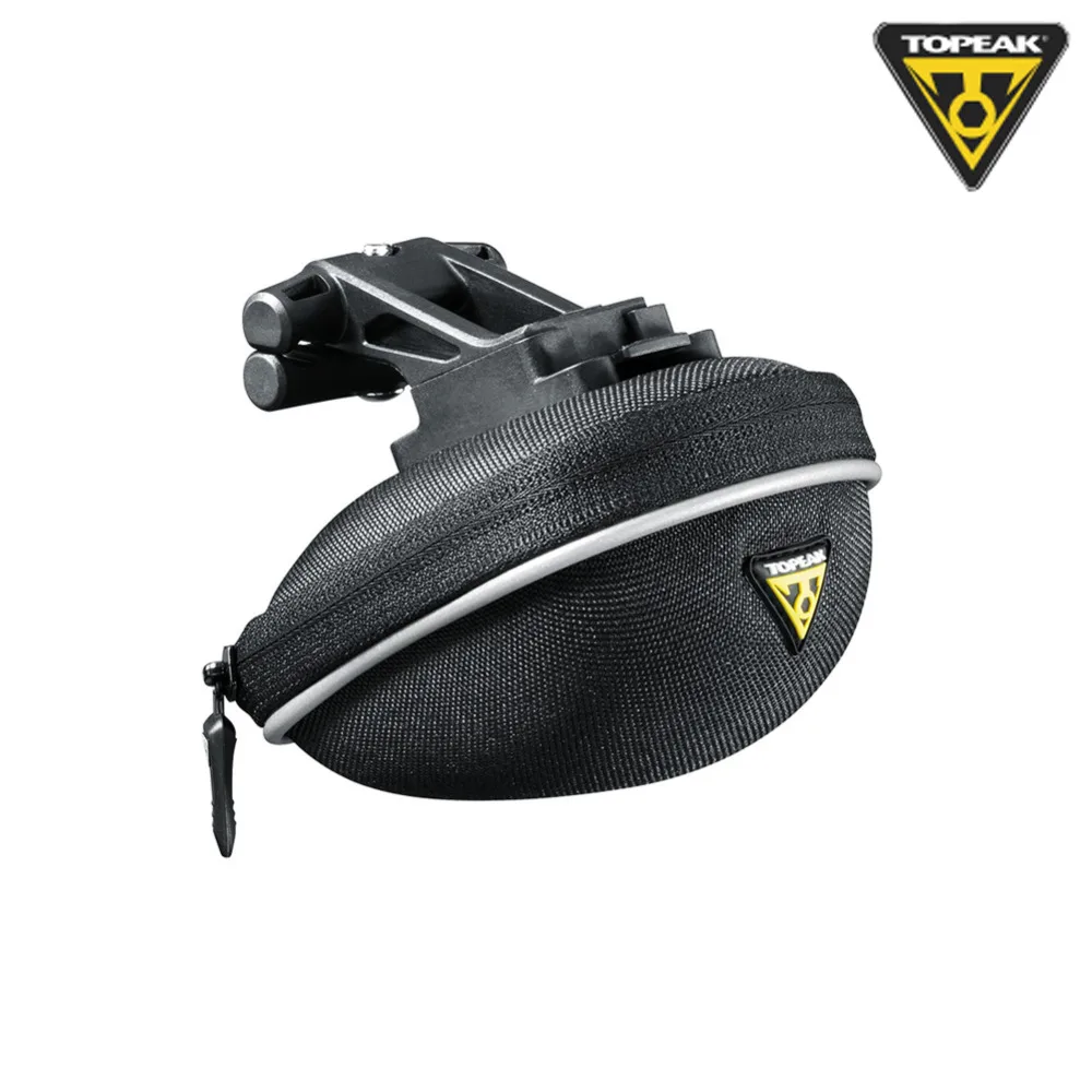 

TOPEAK PRO PACK QuickClick Bike Bags Smallest Size to Hold just the Bare Essentials Weather Resistant Seat Pack TC2602B(Micro)