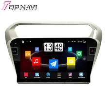Free Shipping 10.1” Quad Core Android 4.4 Car PC GPS For Peugeot301/Elysee 2013 2014 2015 2016 With Stereo Radio Without DVD