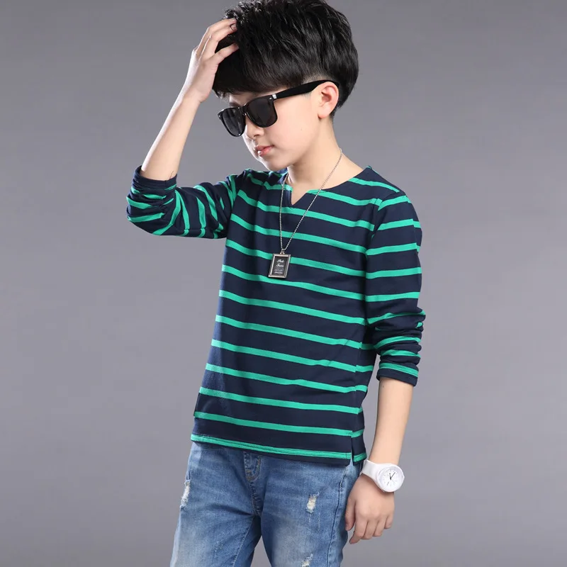 

2017 Fashion Casual Children Clothing Kids Clothes Baby Boys T Shirt Full Sleeve Spring  Kids Tops Child Costumes 10 12 14 Years