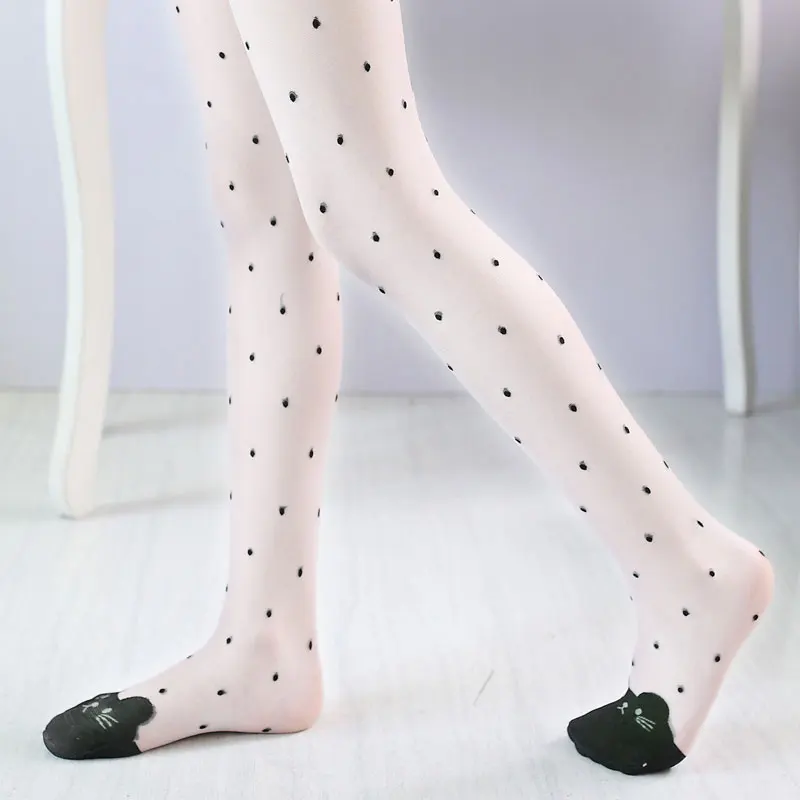 

2019 Girls Pantyhose Kids Cute Cat Tight Princess Pantyhose Kids Dance Tights Baby Girls Sheer Tights Girl Clothes Collant Fille