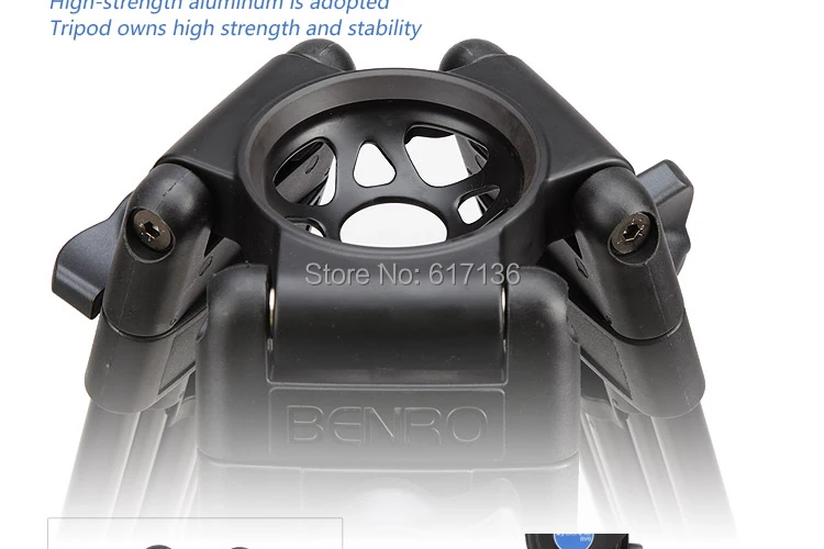 Benro BV6 видео штатив профессиональный Auminium тренога для камеры BV6 видео головка QR13 пластина сумка для переноски DHL