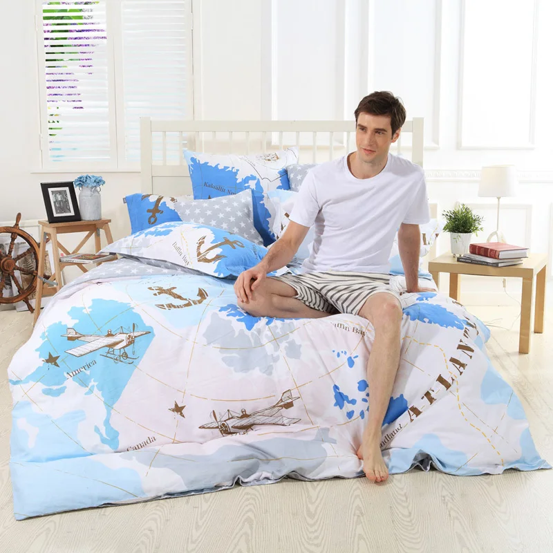 mmk 100 cotton summer style quilt kids bedding queen size boys bedding