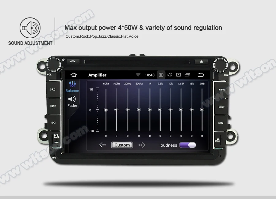 Cheap WITSON Android 8.0 Octa- core (Eight-core) 4G RAM CAR DVD PLAYER GPS For PEUGEOT 206 dvd car audio car dvd gps with bluetooth 7