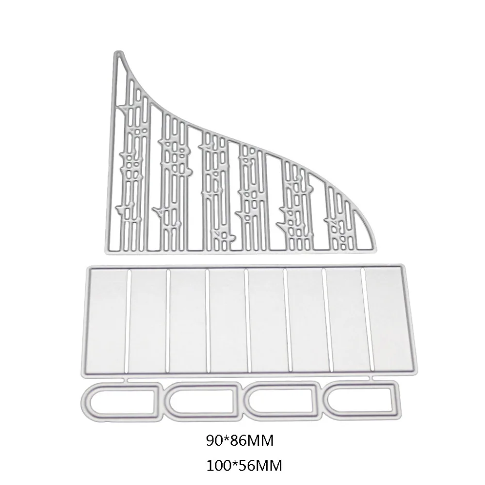 Фортепиано металлические Вырубные штампы трафарет для скрапбукинга "сделай сам" штамп для альбомов бумажная карта тиснение Ремесло Декор