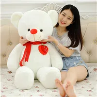 1pcs 75cm Beautiful Fruit Teddy Bear Plush Toy  Bear Doll Throw Pillow Birthday Gift For Friends Or Children