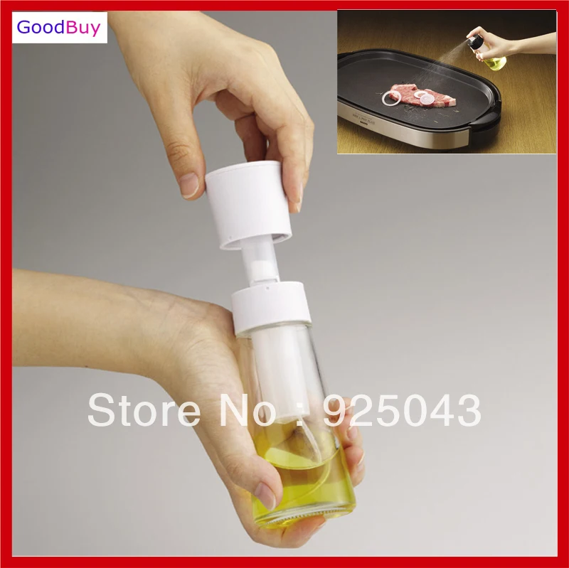 Free shipping New 60ML Pneumatic type Cooking Oil Mist Pump oil Spray