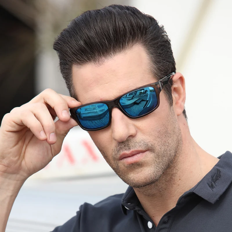 Mirror Glasses Men Polarized Sunglasses Women Classic Vintage Sun