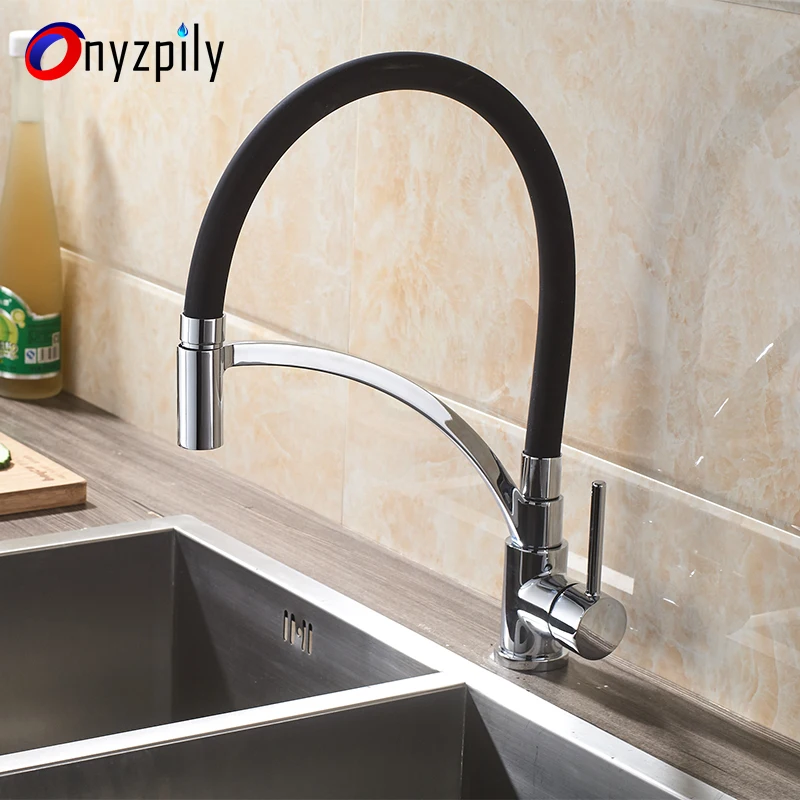 

Fashion Kitchen Faucet Can Stretch Chrome Polished Kitchen Tap Cold and Hot torneira para cozinha