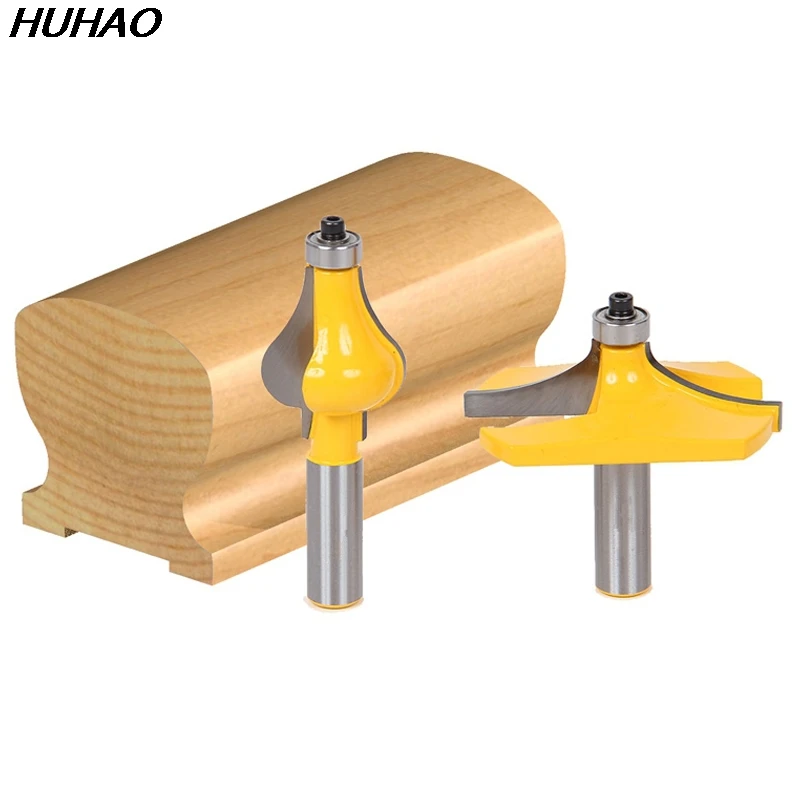 

2pcs/lot Bit Handrail Router Bit Set - Standard Flute hand 1/2 shank