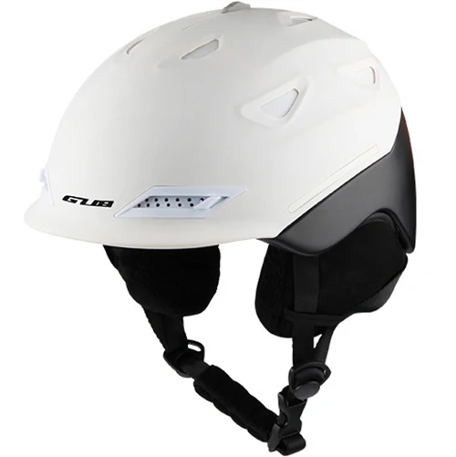 Бренд лыжный шлем/очки для мужчин/женщин шлем для сноуборда лыж/саней рыбалка кемпинг Спорт Безопасность мото велосипед Велоспорт Скейтборд маска - Цвет: White