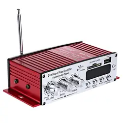 Kinter ма-120 стерео аудио усилитель Портативный мини Динамик Поддержка HiFi FM SD USB 2CH 12 В Вход для автомобиль Мотоцикл аудио стерео