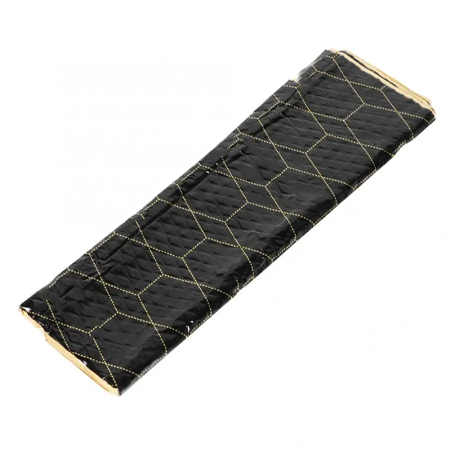 

80*46cm Car Sound Deadener Proofing Foam Deadening Vehicle Heat Shield Insulation Mat automobiles accessories