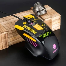 Проводная мышь 4800 dpi 8 кнопок эргономичная игровая мышь оптическая компьютерная геймерская игровая мышь офисный стол Mause для ПК ноутбука