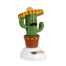 Автомобильный орнамент переносная солнечная энергия авто танец авто украшение приборной панели качающийся автомобиль кукла голова милый рисунок единорога автомобильные аксессуары